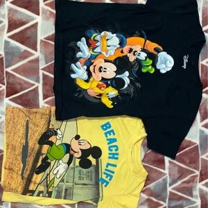 2-Disney t-shirts 5t